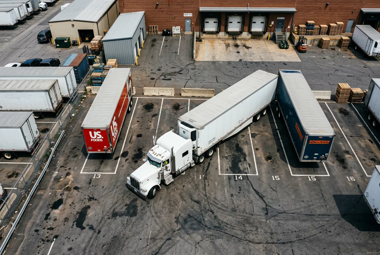 18 Wheeler Truck Parking